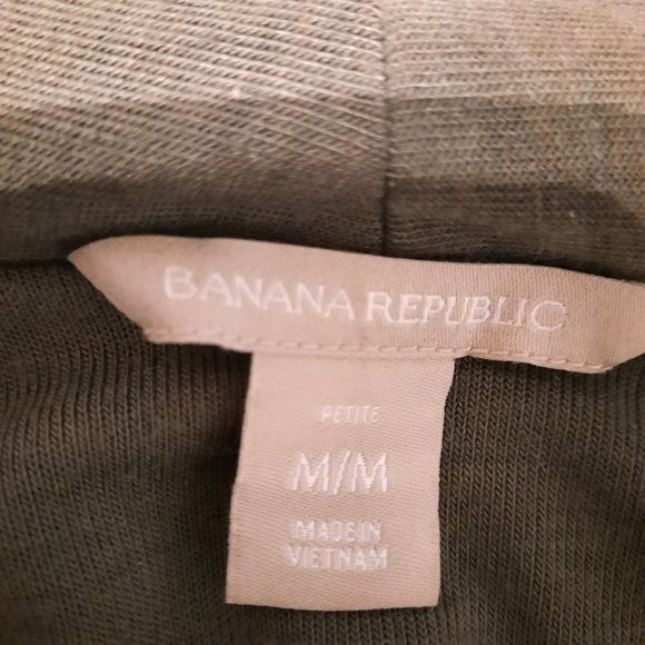 Banana Republic Dark Green Dress Size Medium Petite - Picture 2 of 6